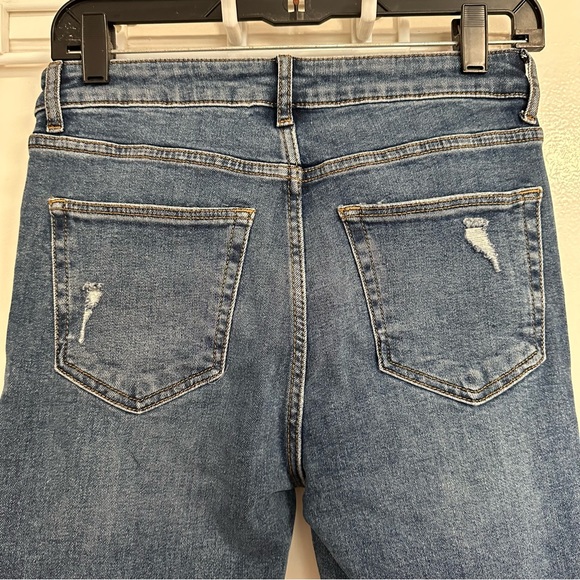 Lovers + Friends Distressed Ricky Low Rise Skinny in Brighton - Picture 10 of 14